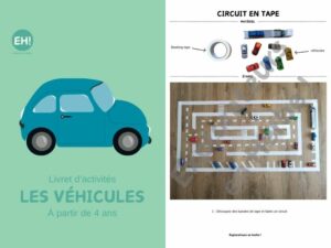 Explorateurs en Herbe - Livret d'activités - LES VÉHICULES - à partir de 4 ans