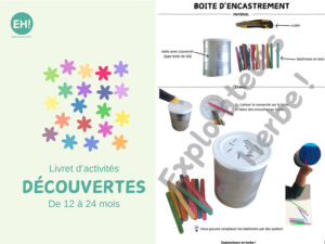 Explorateurs en Herbe - Livret découvertes - 12 à 24 mois